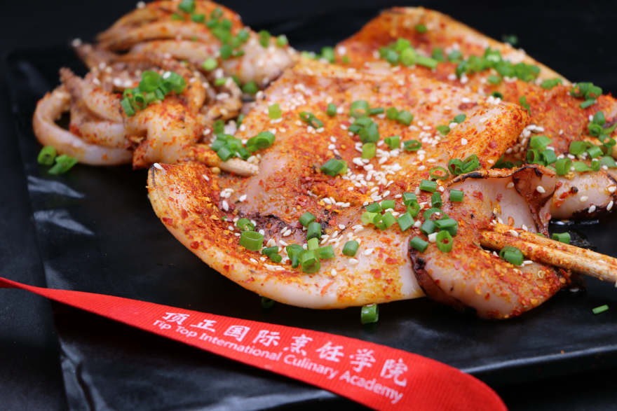 西安铁板鱿鱼培训