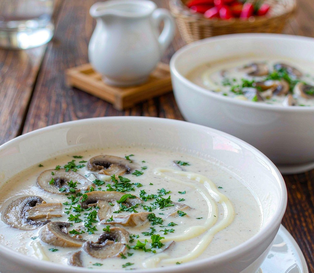 奶油蘑菇汤